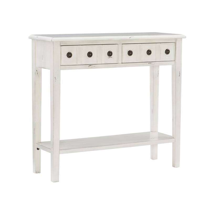 Cream Wood Console Table O99457