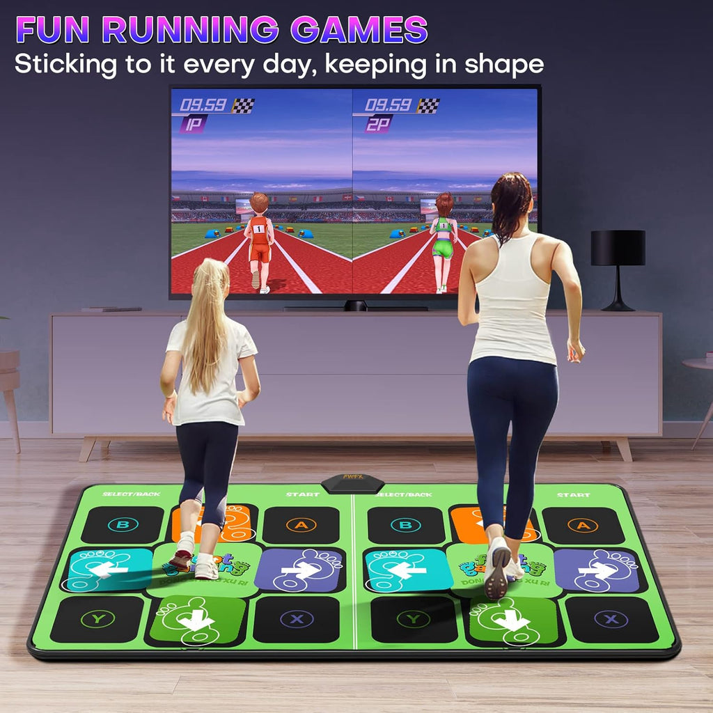 HDMI Wireless Musical Dance Mat with HD Camera, Double User Non-Slip Dance Step Pad Q274