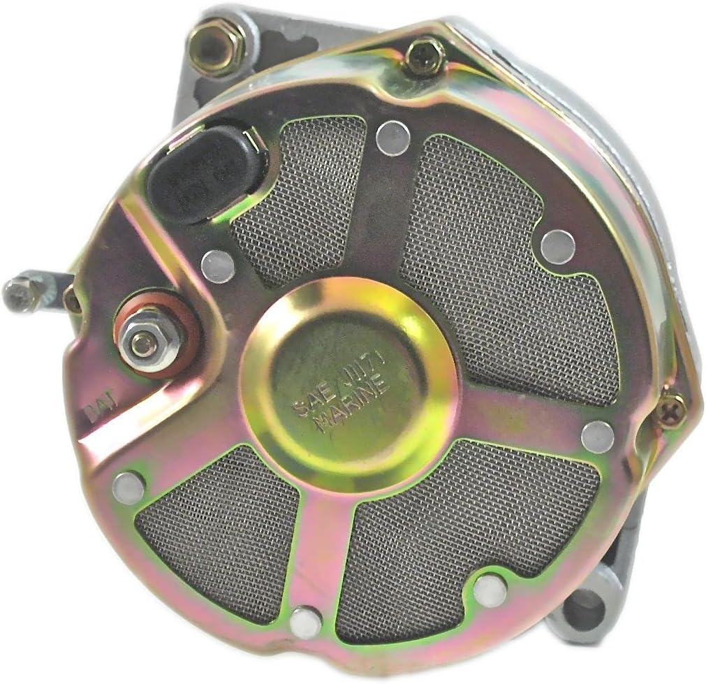 NEW ALTERNATOR COMPATIBLE WITH 81-87 OMC INBOARD V-DRIVE 2.5 3.0 3.8 1-WIRE MARINE Y68865