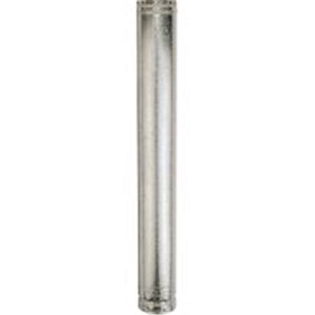 4 Inch Double Wall Gas Vent Pipe 36 Inch Pack of 6 R228430