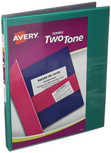 Two-Tone View Binder with Slant Rings Q4670