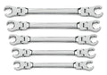 5 Piece Flex Flare Nut Wrench Set SAE O4666