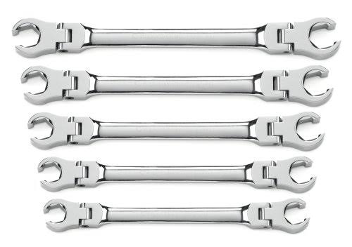 5 Piece Flex Flare Nut Wrench Set SAE O4666