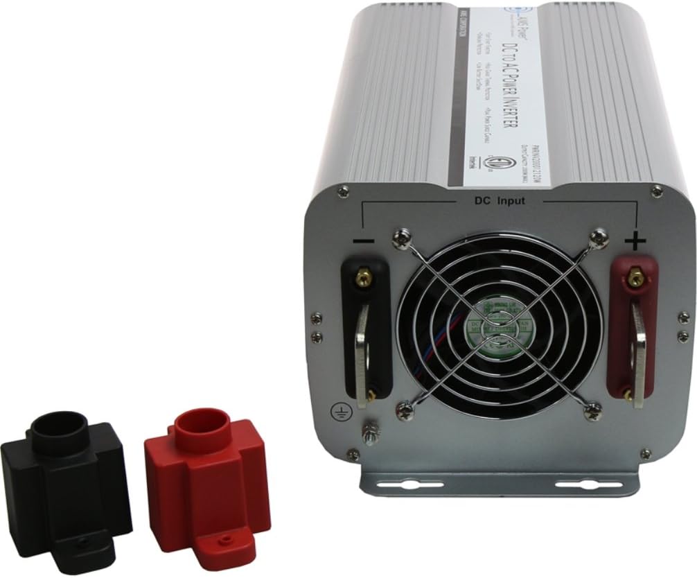 3600 Watt Modified Sine Power Inverter 12Volt DC to 120 Volt AC with GFCI Outlets and AC Terminal Block S395352