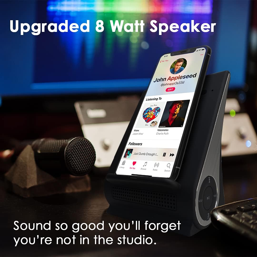 8 Watt Bluetooth Speaker and Docking Station Pack of 2 X404666
