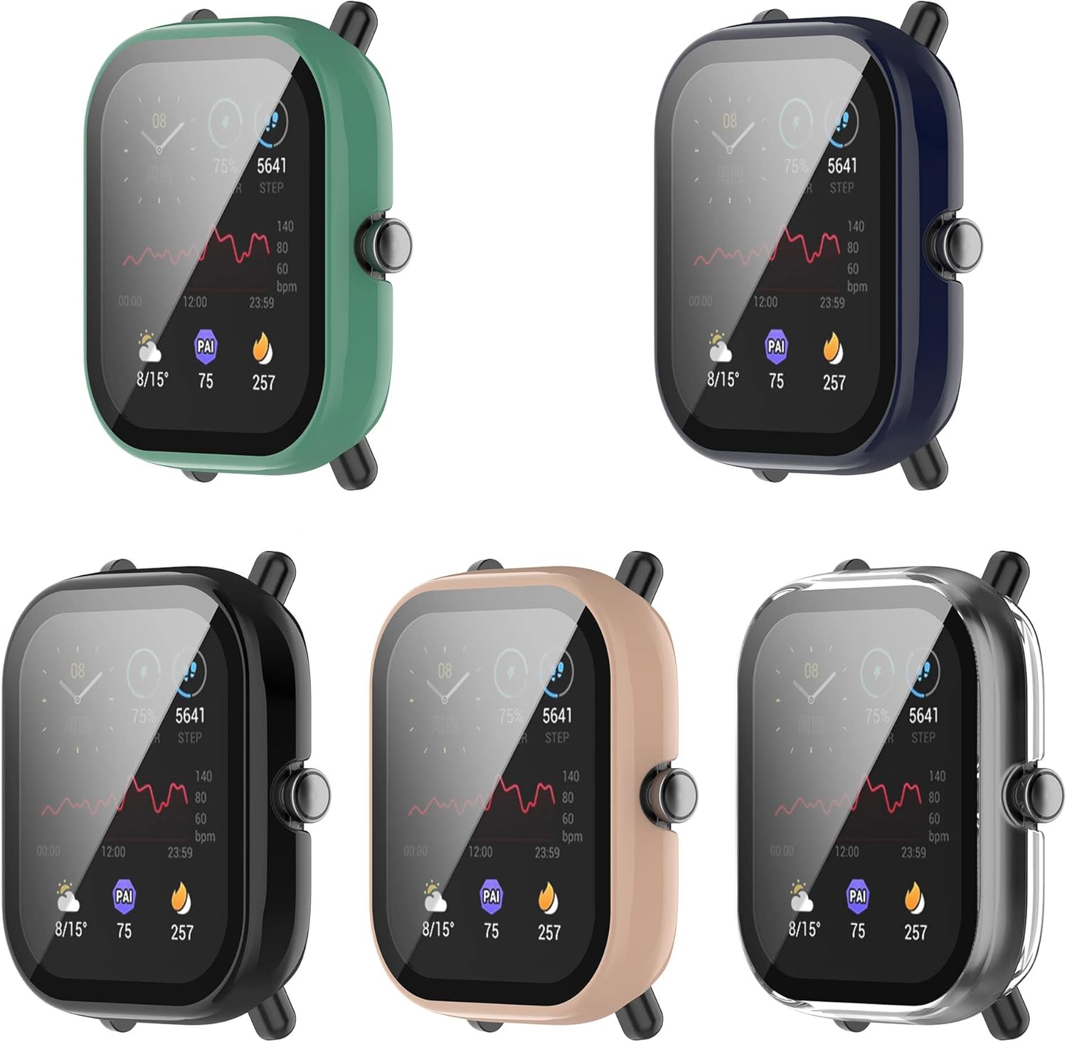 Slim Shockproof TPU Cover Case for Amazfit Watch E617