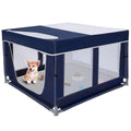 42x42x25 Inch Oxford Fabric Pet Playpen with Gate V47517