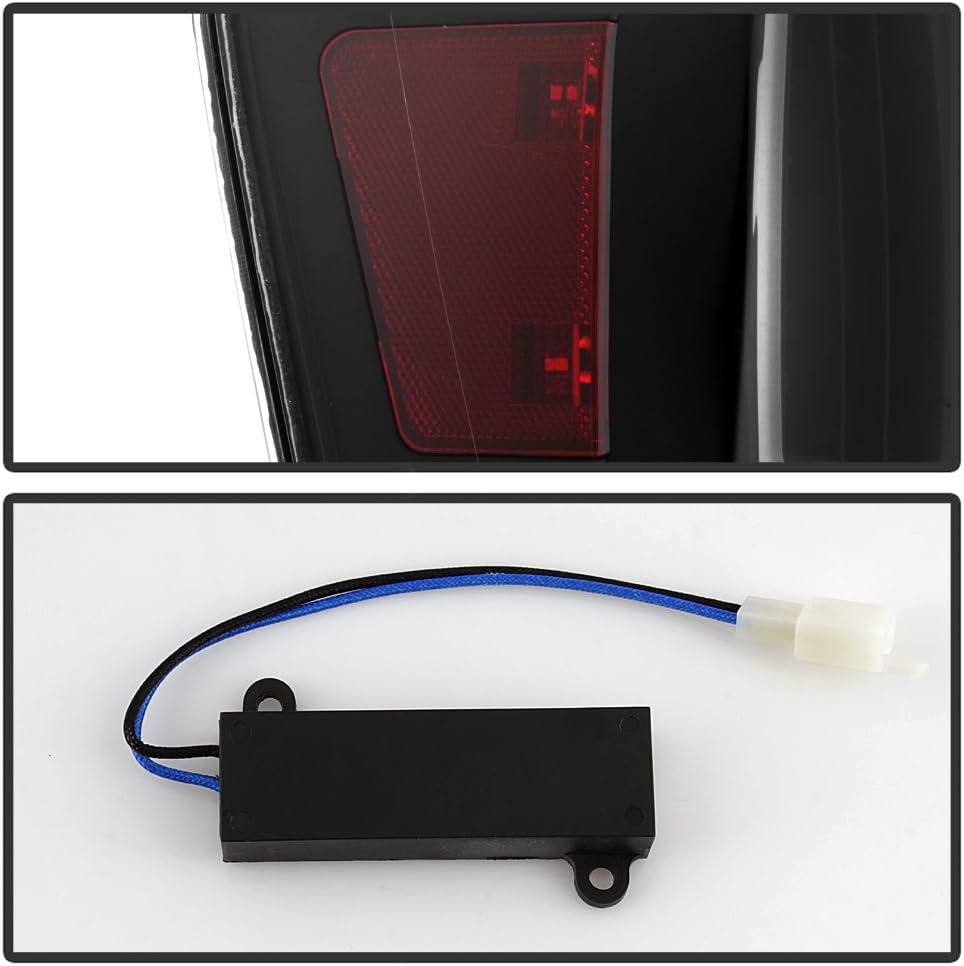 Black Full LED Tail Lights Brake Lamps E3982