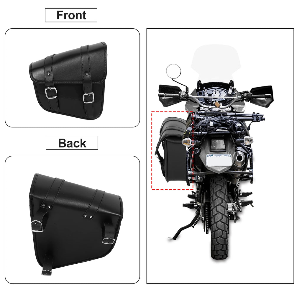Motorbike Saddlebag Side Tool Bag Black D932168