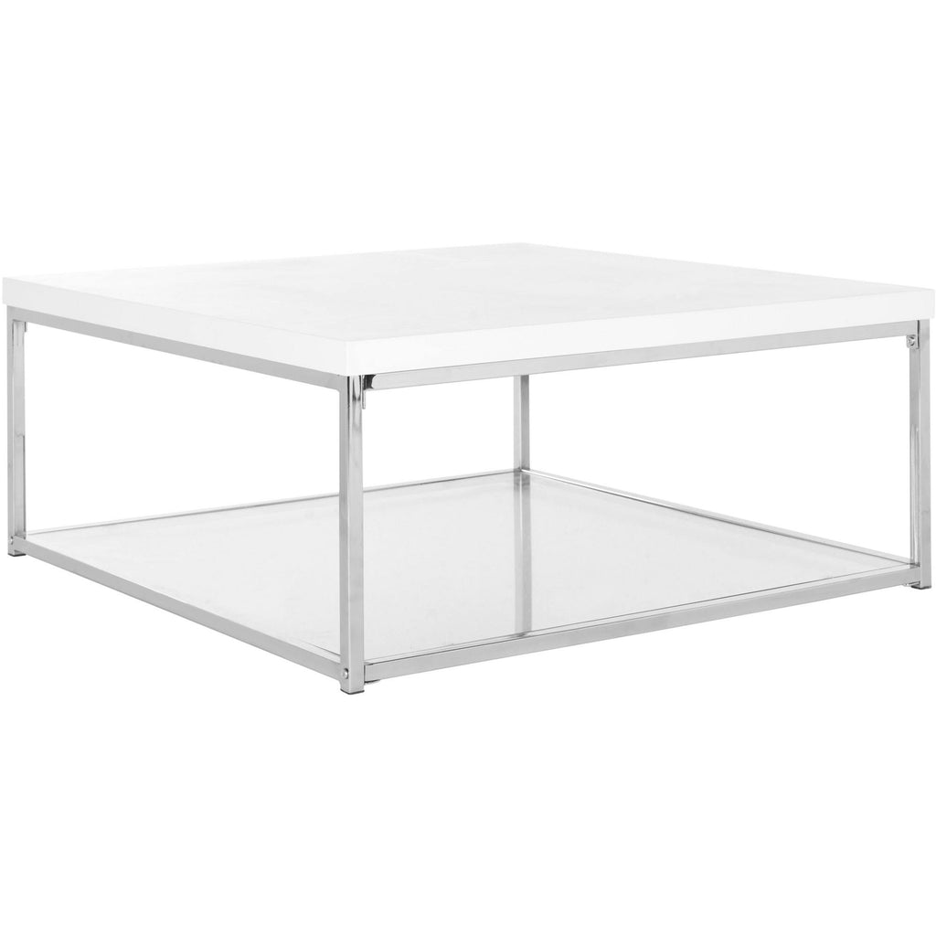 White/Chrome Coffee Table P7175