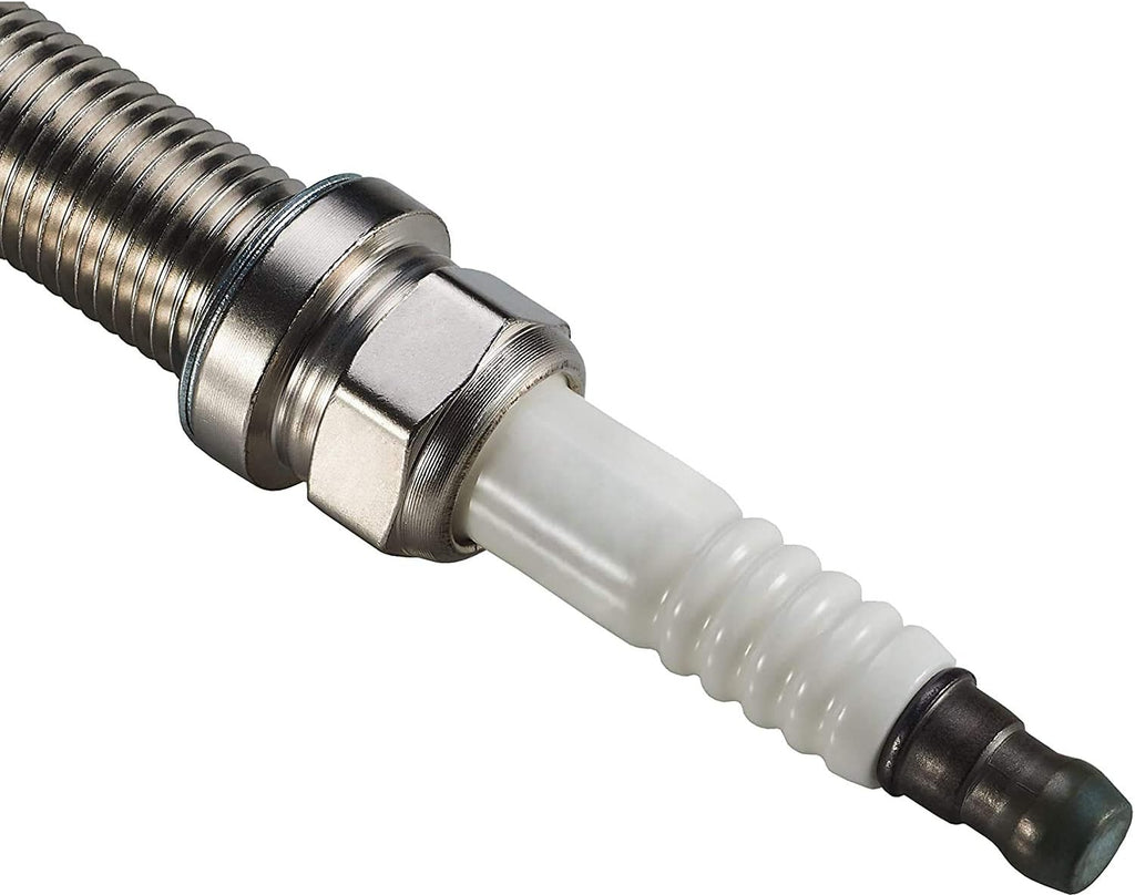 Set of 4 Platinum Spark Plug and 4 Ignition Coil Pack Compatible with Nissan 2.5L DOHC S230