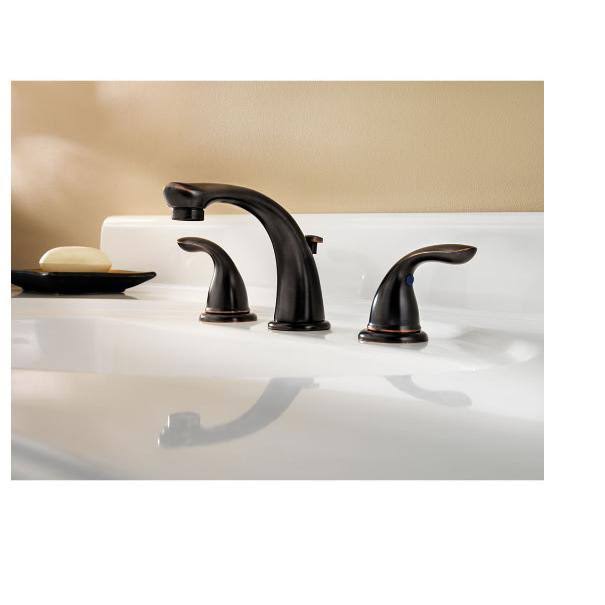 Tuscan Bronze 2-Handle Widespread Bathroom Faucet S4649