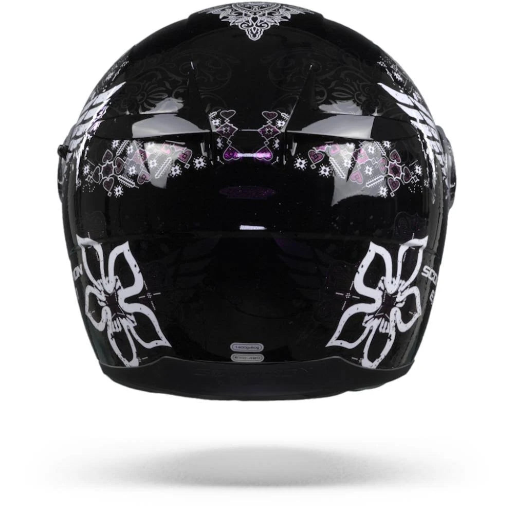 Black Chameleon Motorcycle Helmet P327178