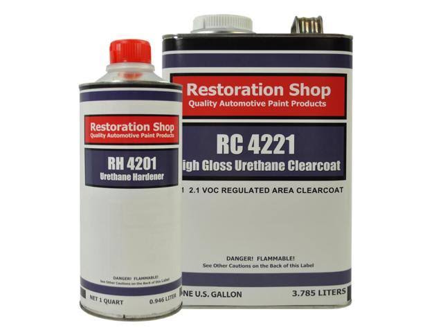 Sonic Blue Metallic Urethane Basecoat Clearcoat Car Auto Paint Complete Medium Gallon Kit S72166