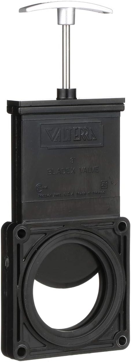 3-Inch Waste Valve Body with Metal Handle B678