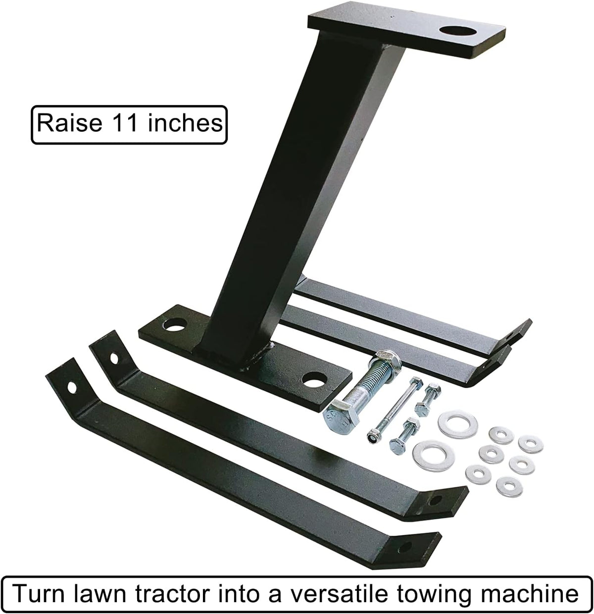Lawn Mower Trailer Hitch Raise 11 inches Pack of 2 J9926