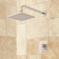 Brushed Nickel Single Handle Shower Faucet L545917