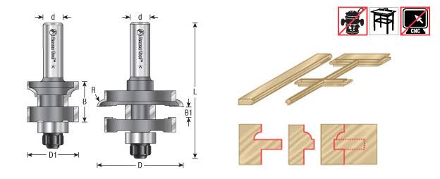 Carbide Tipped Divided Light Door Q28580