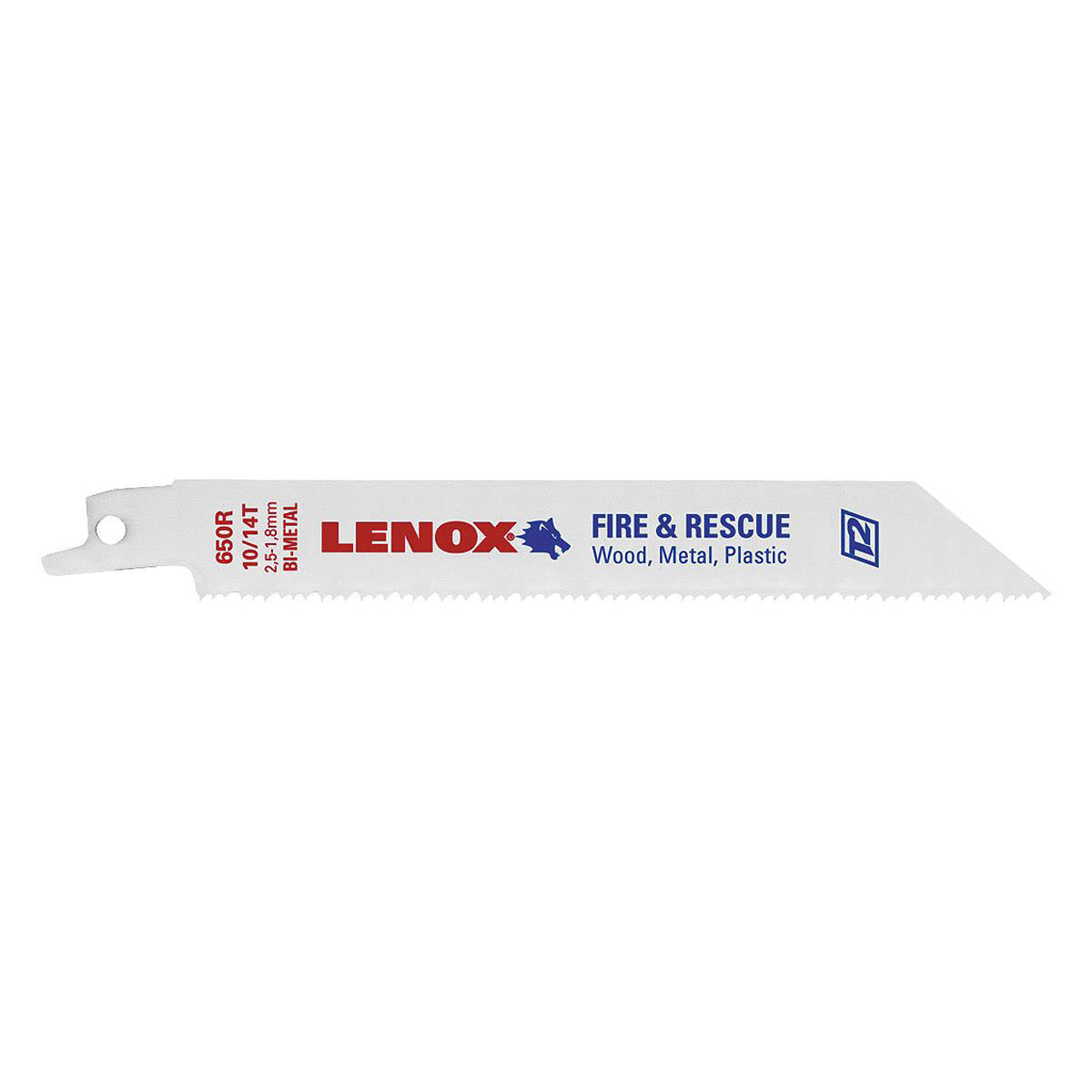 25 Pk 6 in Reciprocating Saw Blade E46570