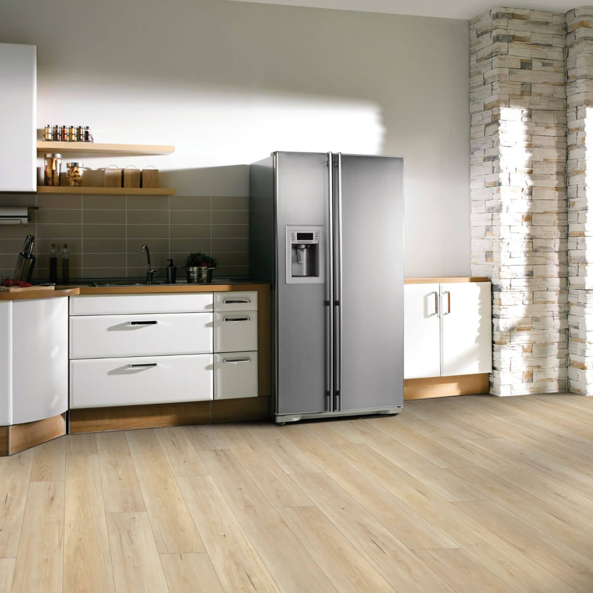Capetown Maple Wide Embossed Flooring O718597