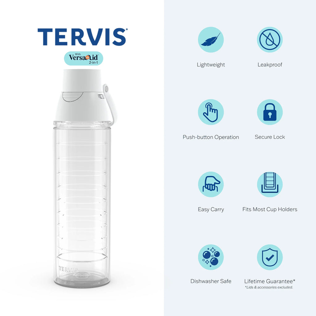 Beach Bright Double Walled Insulated Tumbler Travel Cup, 24oz Venture Lite Water Bottle R390