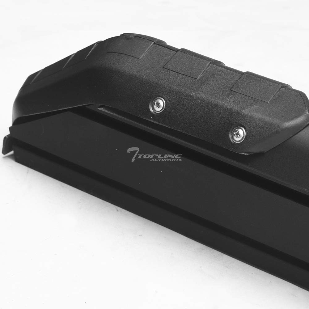 Matte Black Aluminum Side Step Rail Running Boards F996