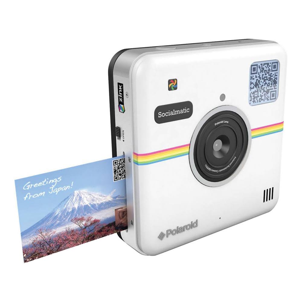 White Compact Digital Camera J390