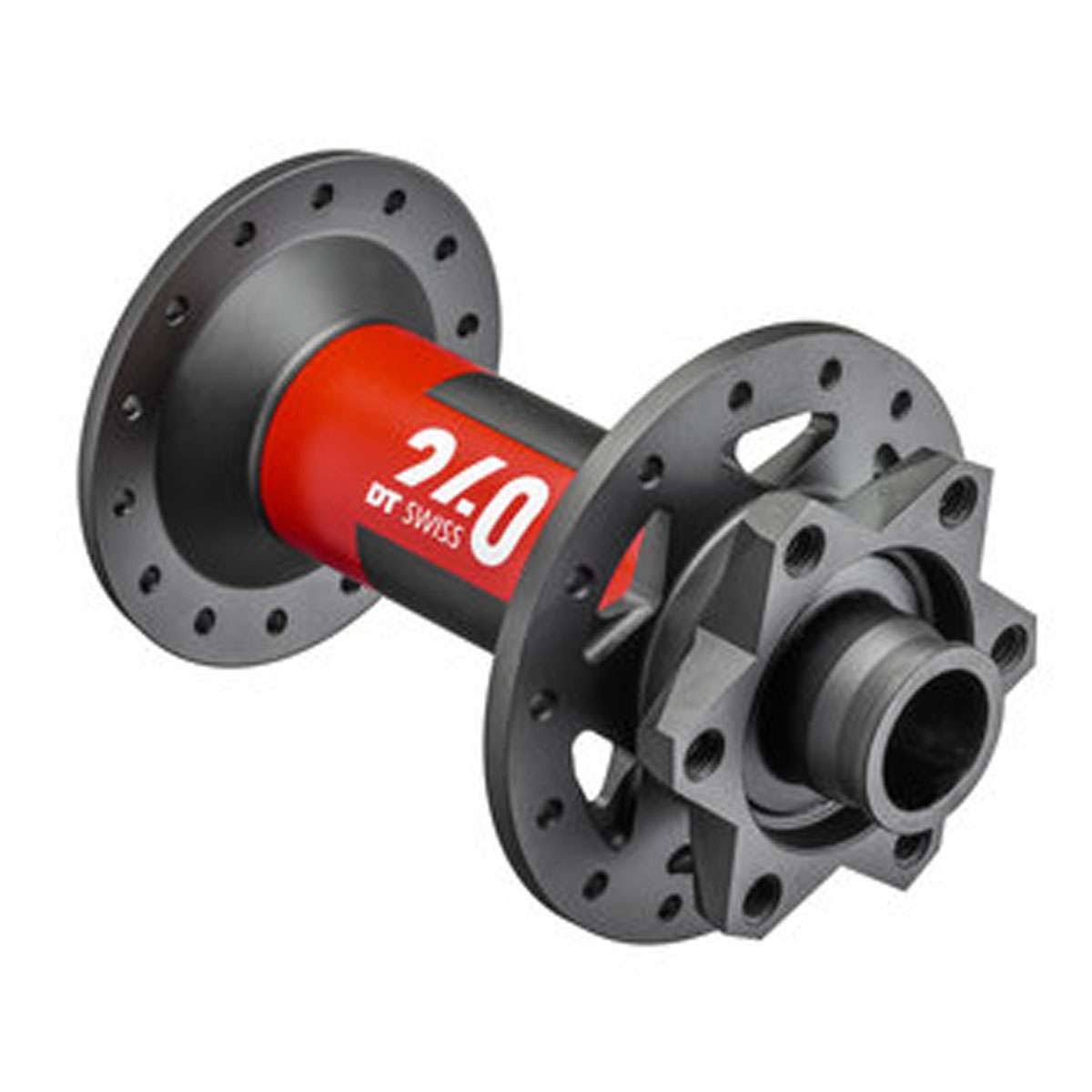 Front Hub 15 x 110mm 6-Bolt Black/Red K50044