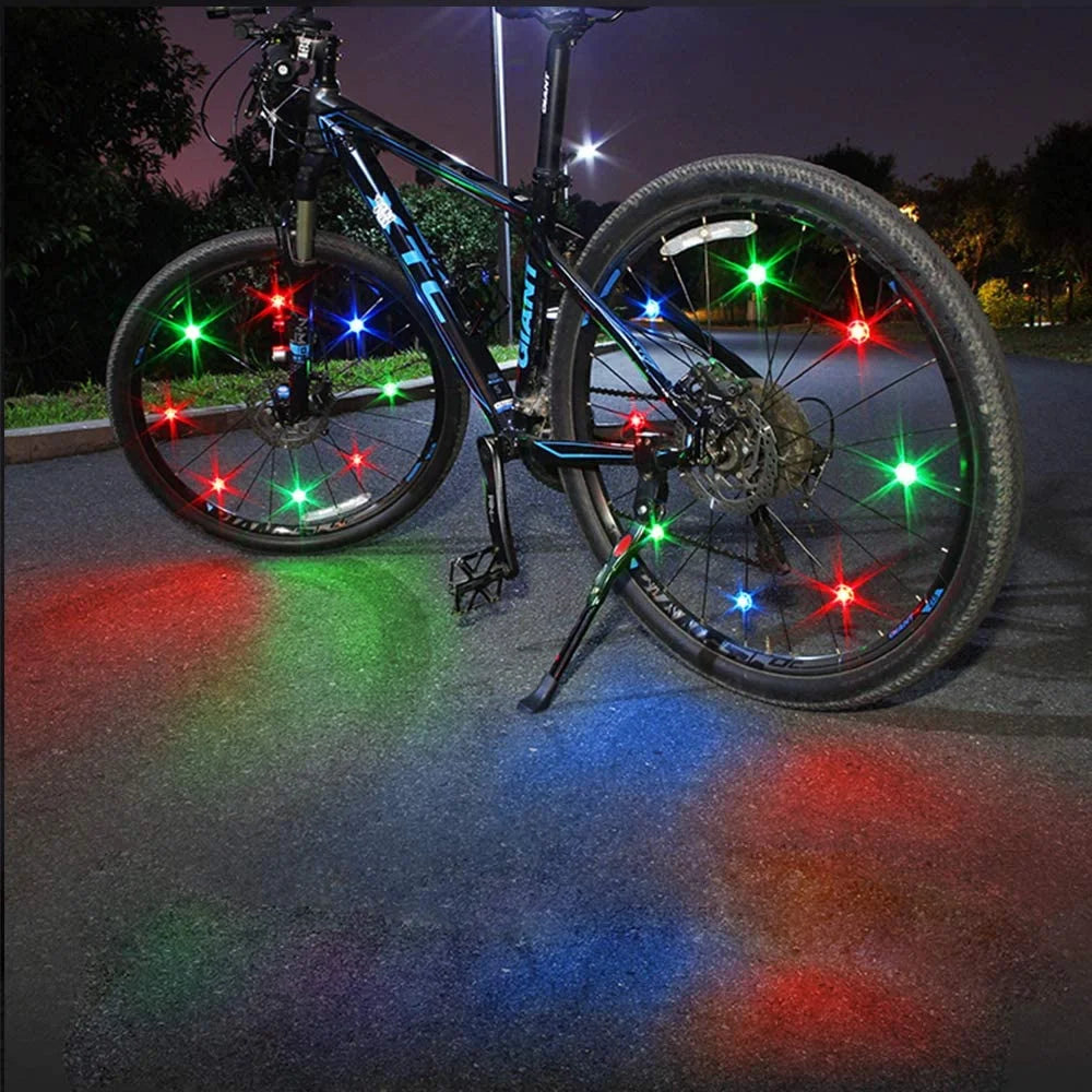 Bike Wheel Lights with Batteries Included, Waterproof C38047