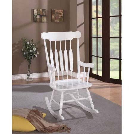 White Rocking Chair I36394