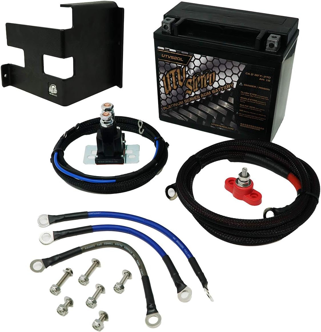 UTV Stereo Second Battery Kit L5279