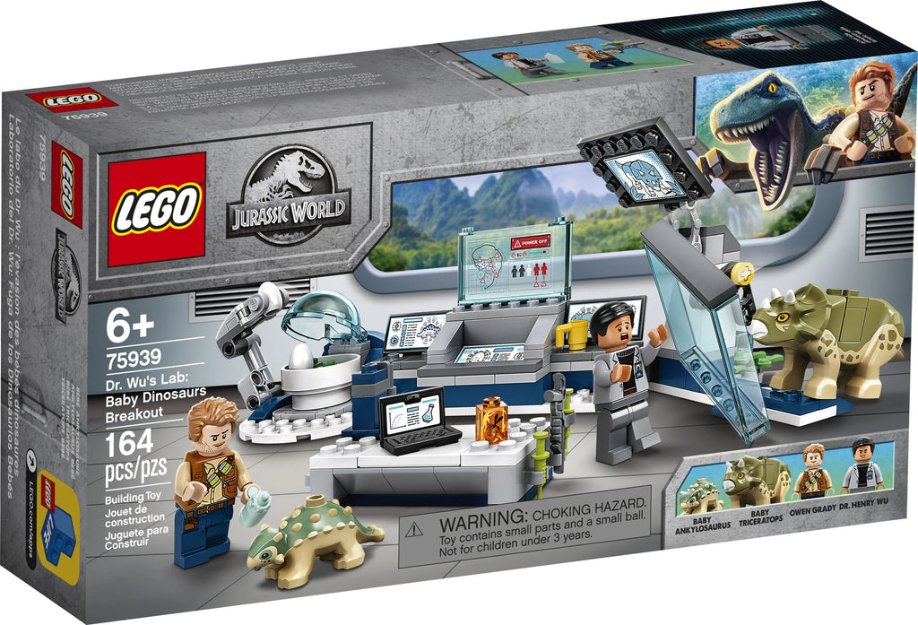 LEGO Jurassic World Dinosaur Toy (164 Pieces) Q4004