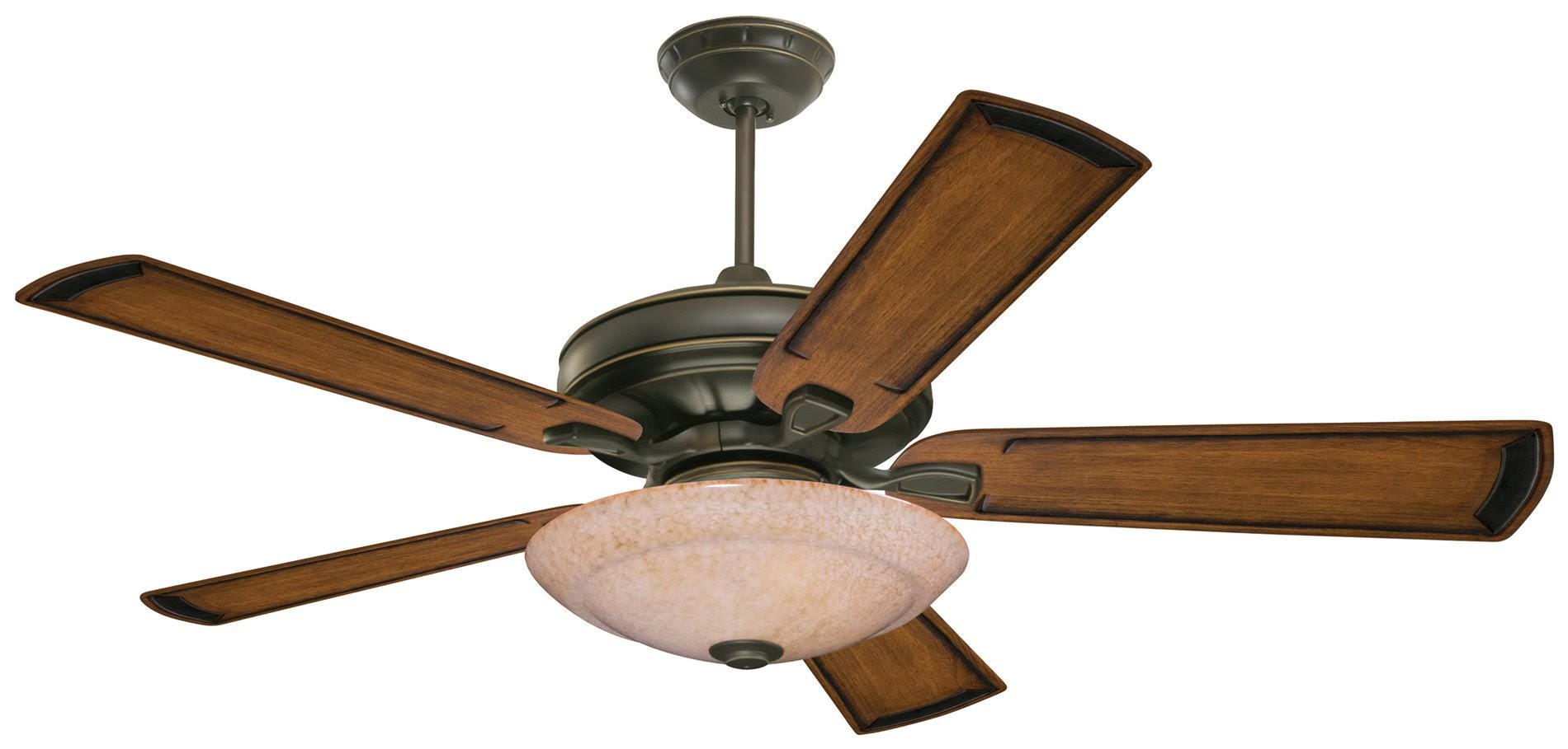 Set Of 5 Walnut Finish Fans S7267