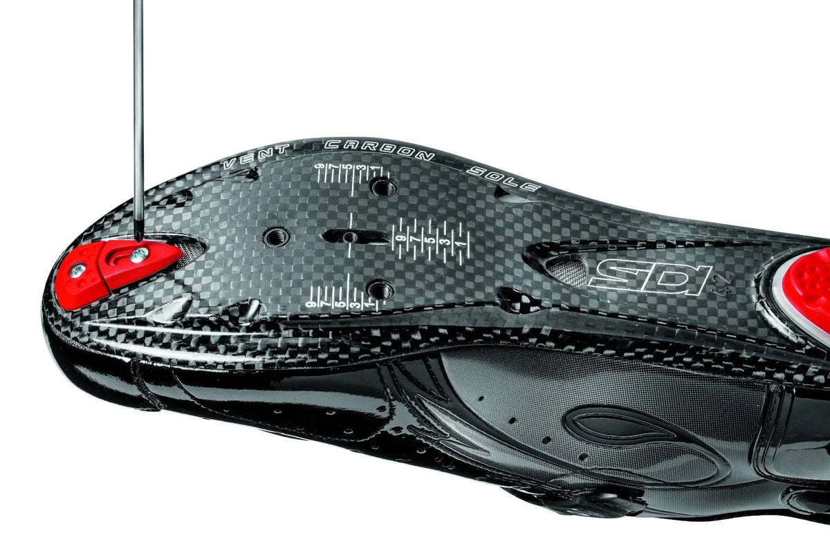 Matte Blue Black Carbon Cycling Shoes E894