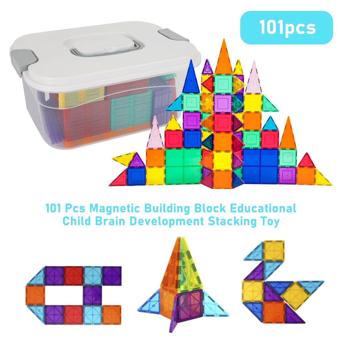 101 PCS Magnetic Building Blocks Set E20224
