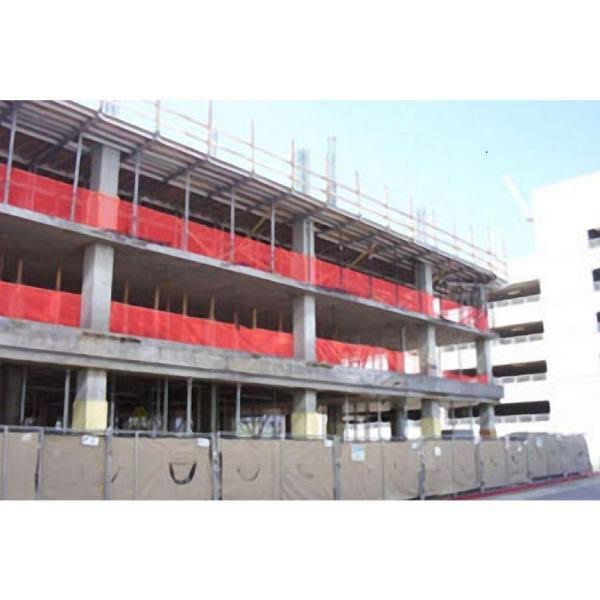 Orange Flame Retardant Debris Netting, 48 in x 150 ft K889986