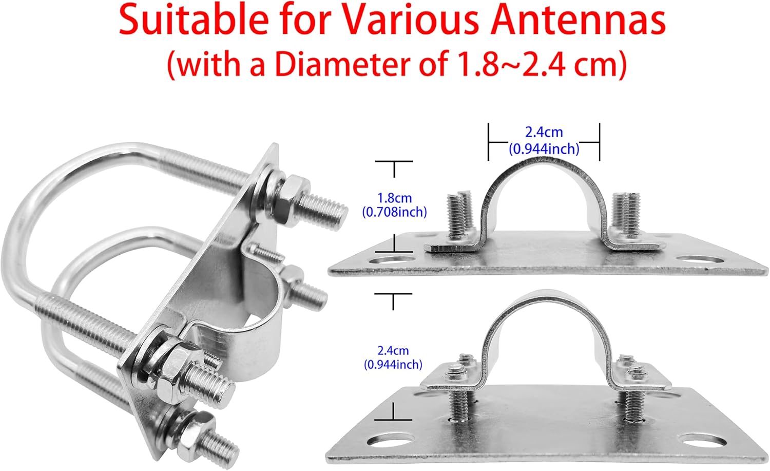 915MHz 6dBi LoRa Gateway Antenna with 10ft Extension Cable F814857