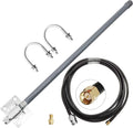 915MHz 6dBi LoRa Gateway Antenna with 10ft Extension Cable F814857
