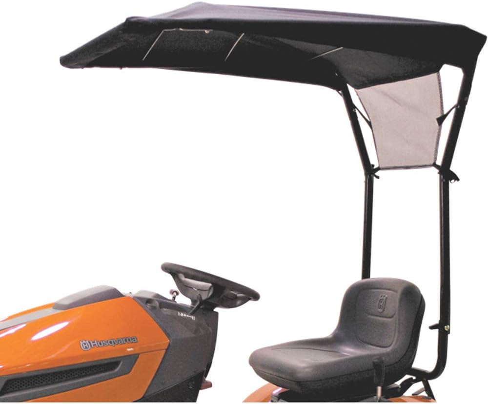 Black Universal Lawn Tractor Sun Shade Q657