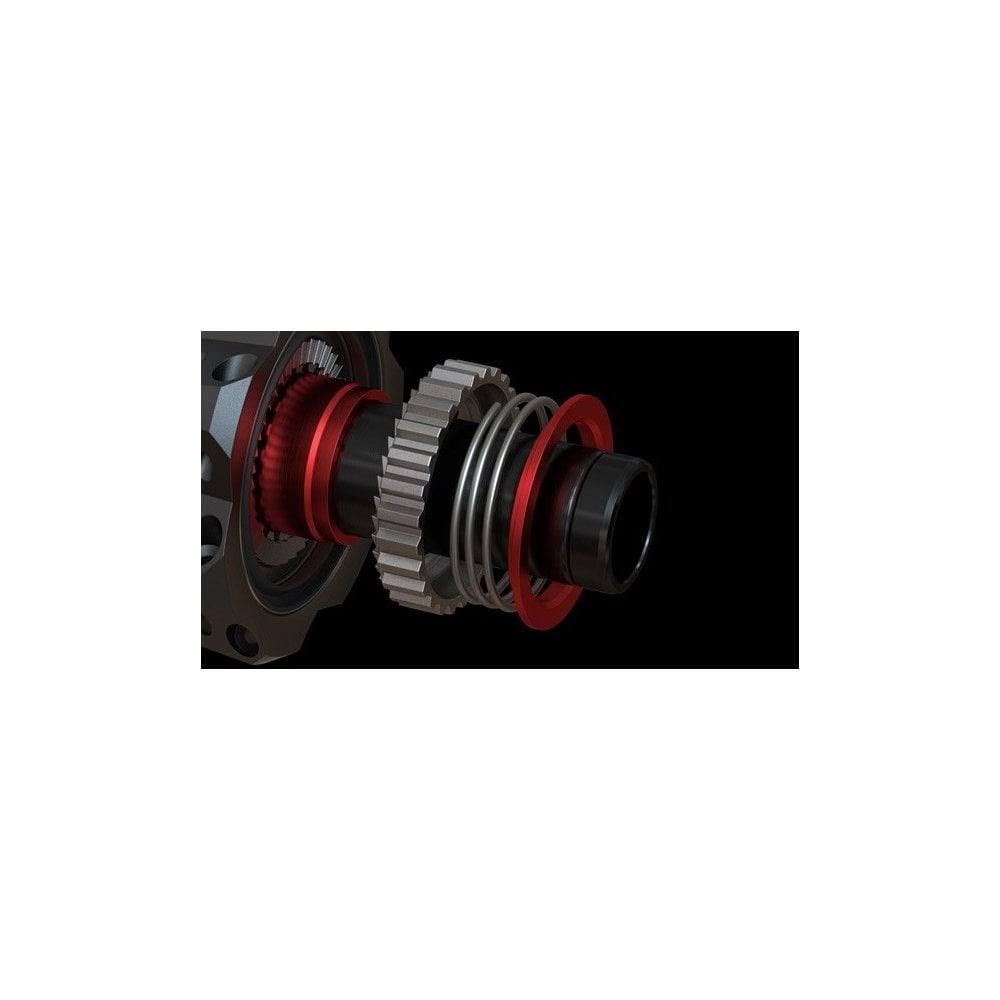 Front Hub 15 x 110mm 6-Bolt Black/Red K50044