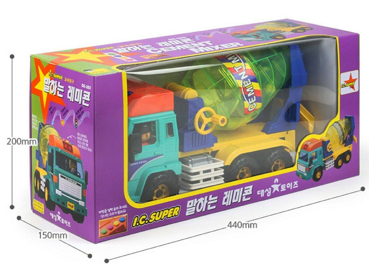 Concrete Cement Mixer Car Truck Vehicle Construction Toy C492080