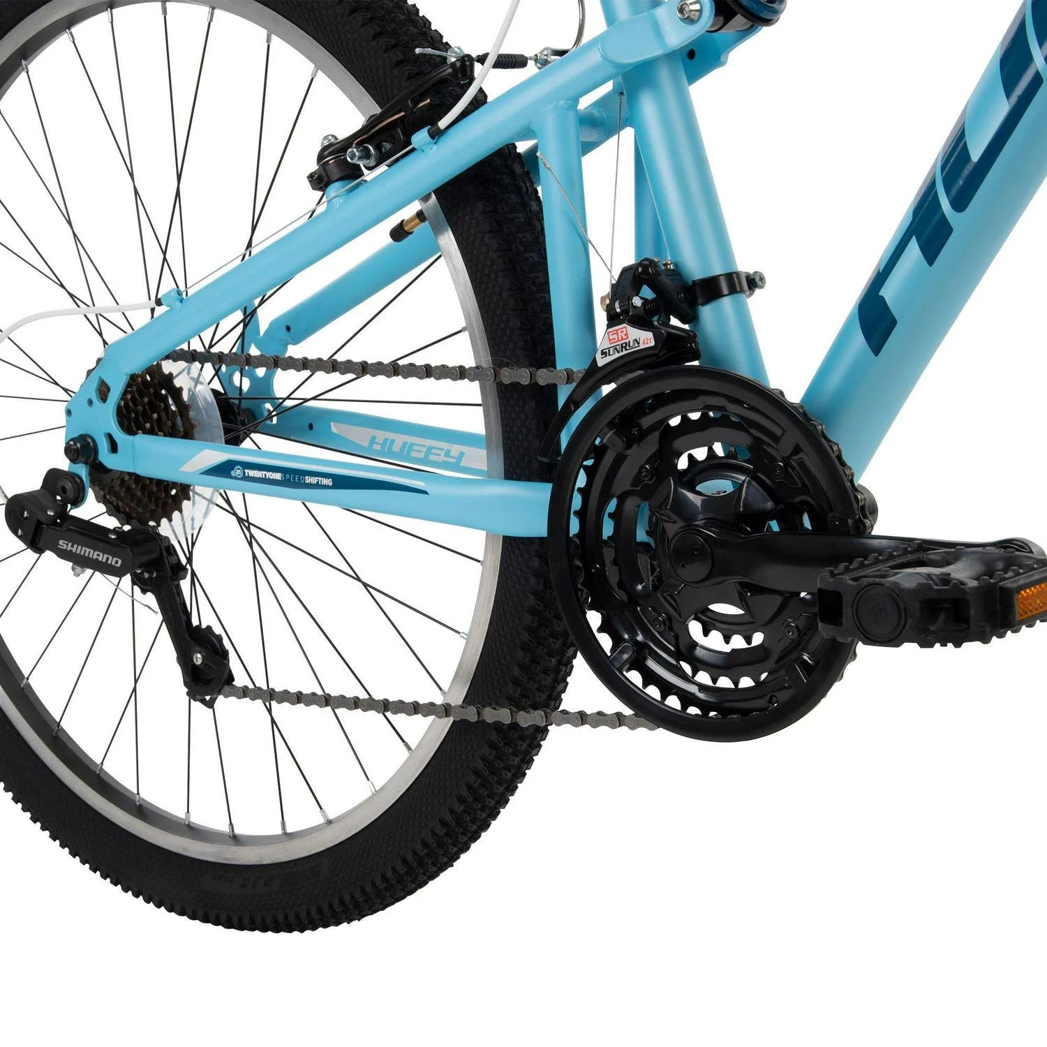 Sky Blue 26 in. 7 Speed Mountain Bike B9034