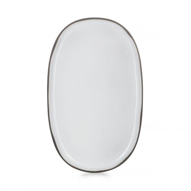 Large Oval Service Plate R2271