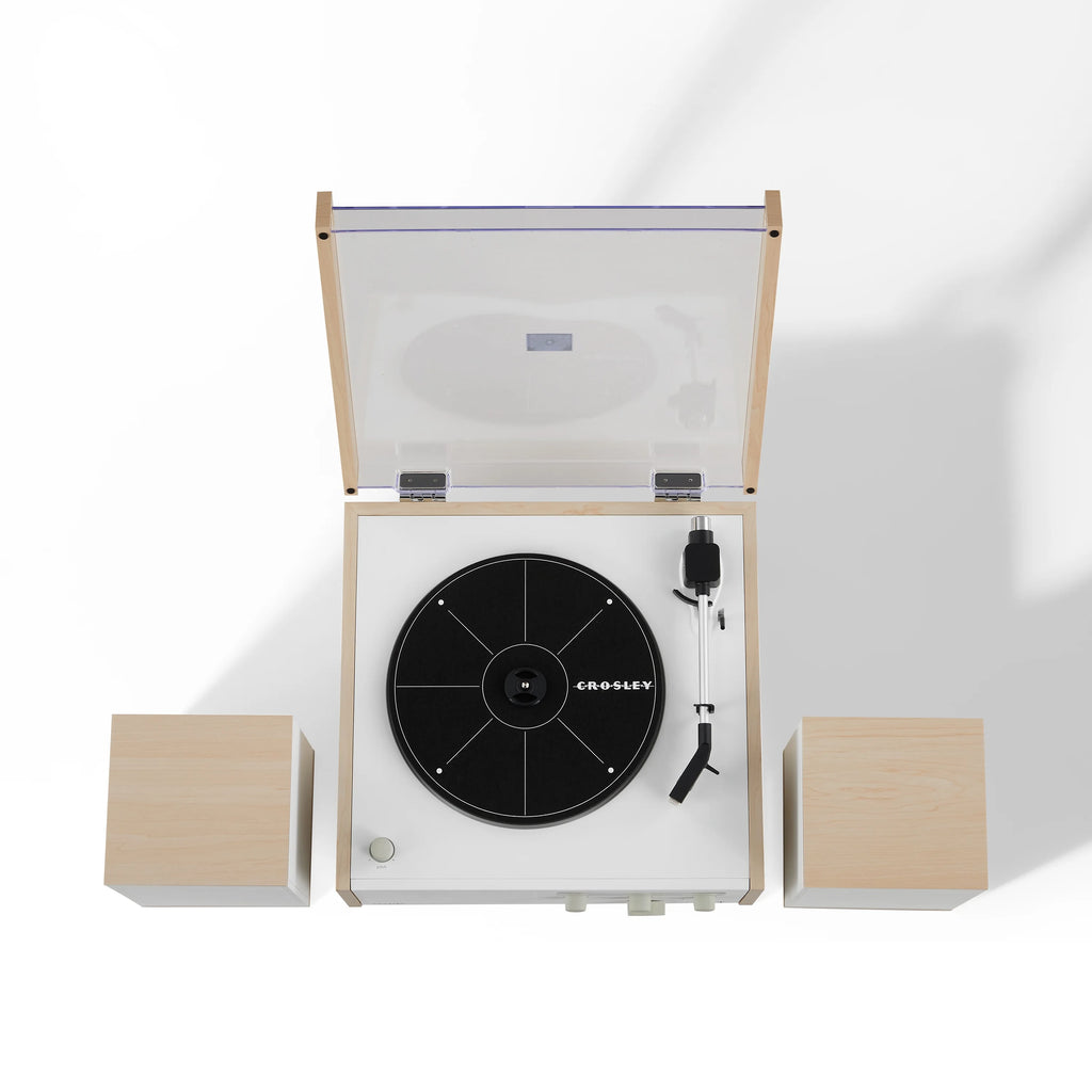 Vinyl Record Player with Speakers and Bluetooth Turntable N740