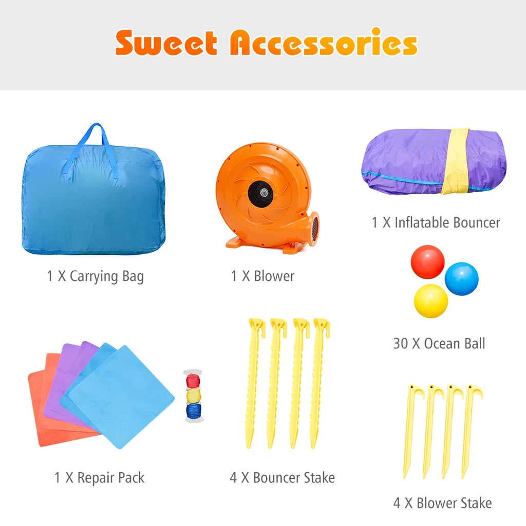 Dragon Inflatable Bounce House with Blower K63556