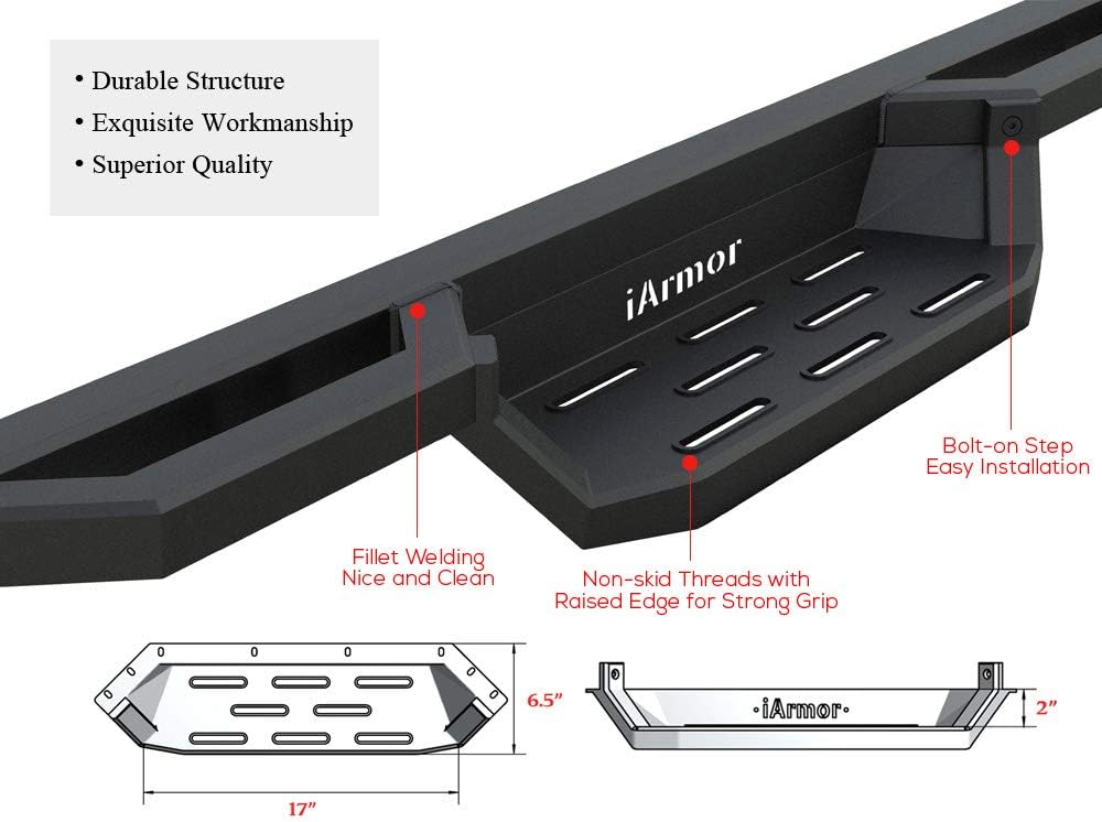 Drop Steps Running Boards Rocker Slider G934