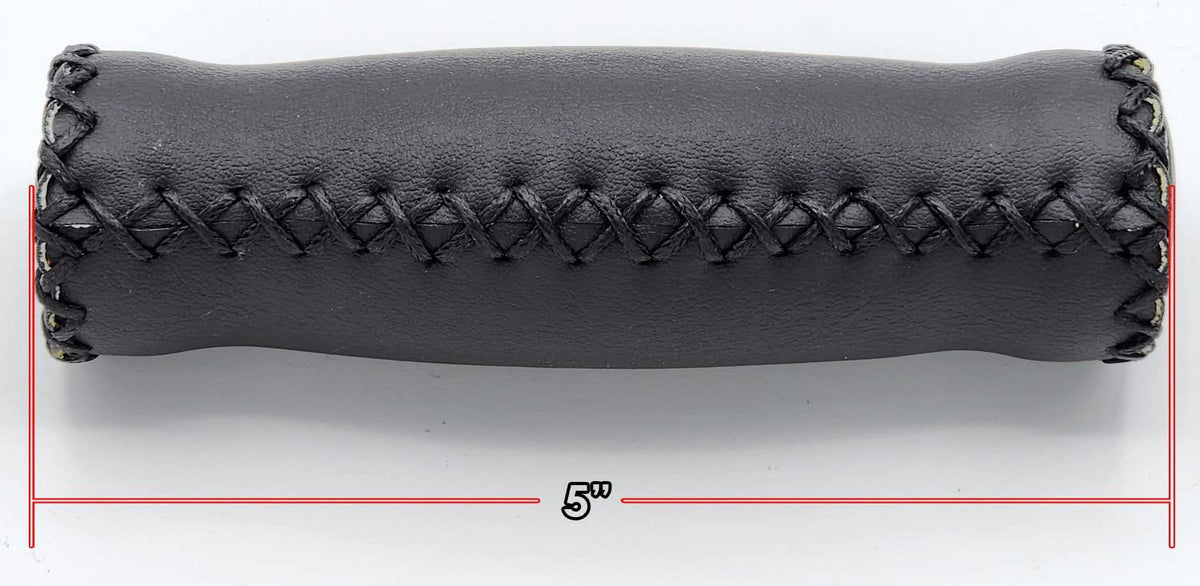Black Leather Grips for 7/8" Handle Bars A238236
