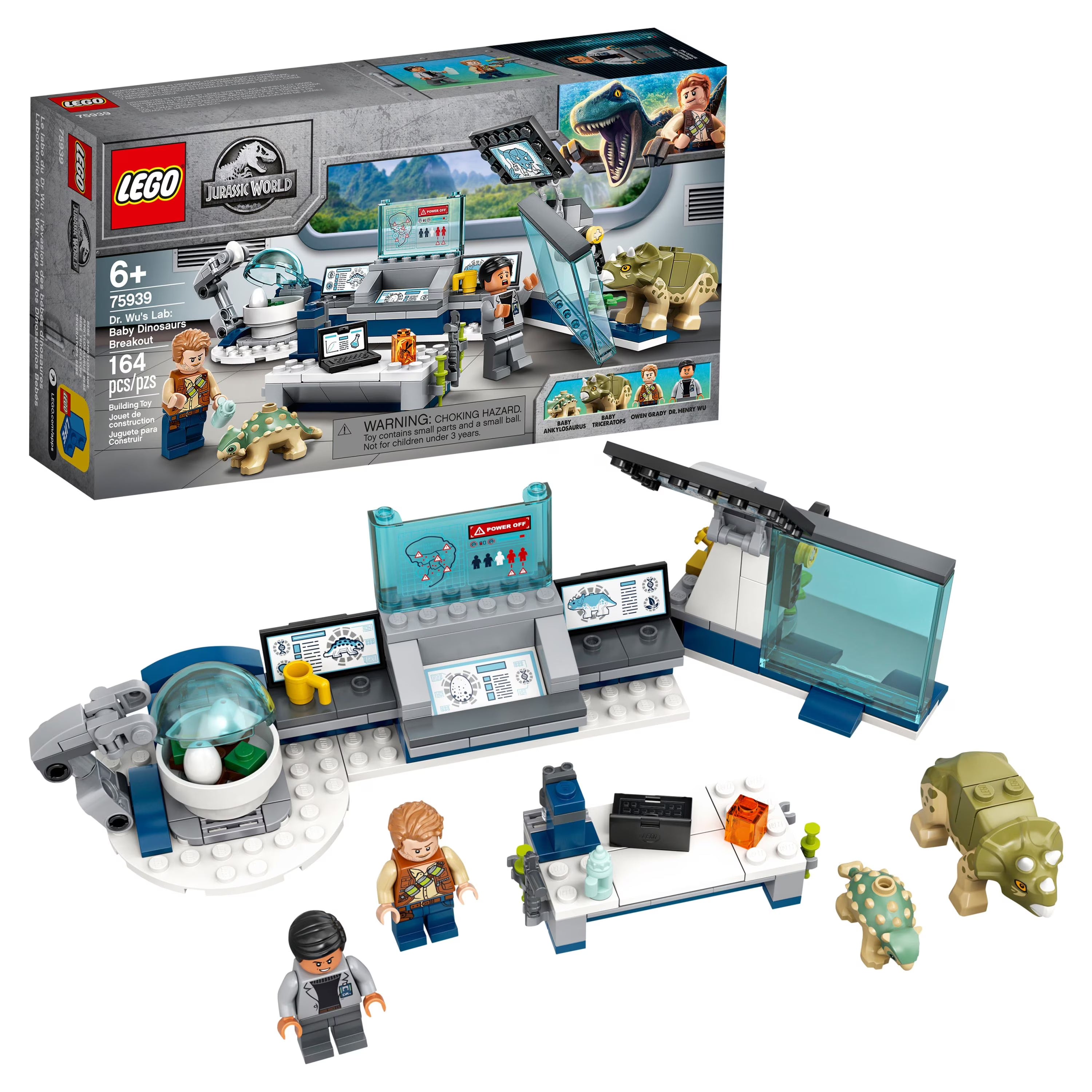 LEGO Jurassic World Dinosaur Toy (164 Pieces) Q4004