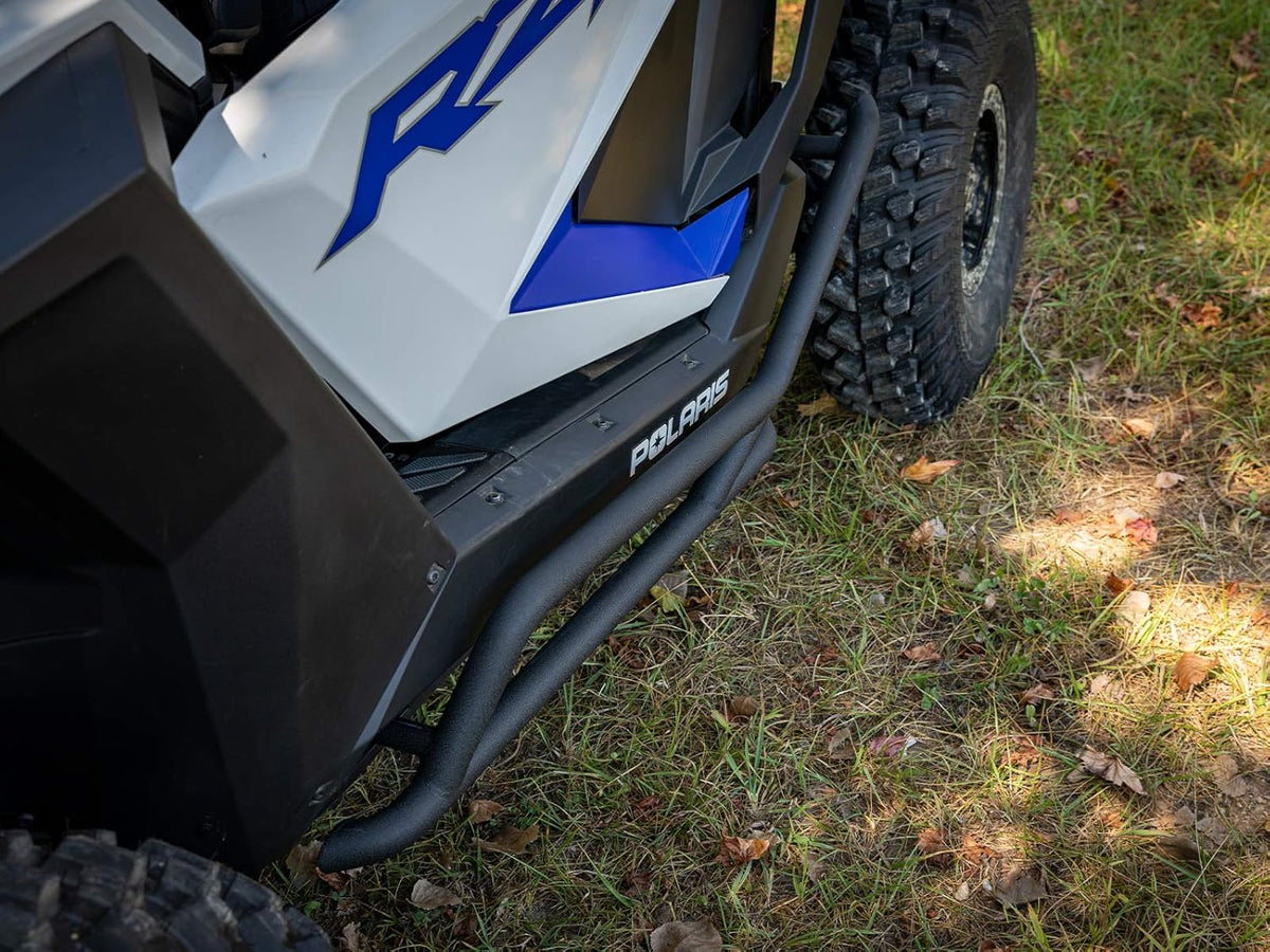 Wrinkle Black Bolt-on Rock Sliders P35025