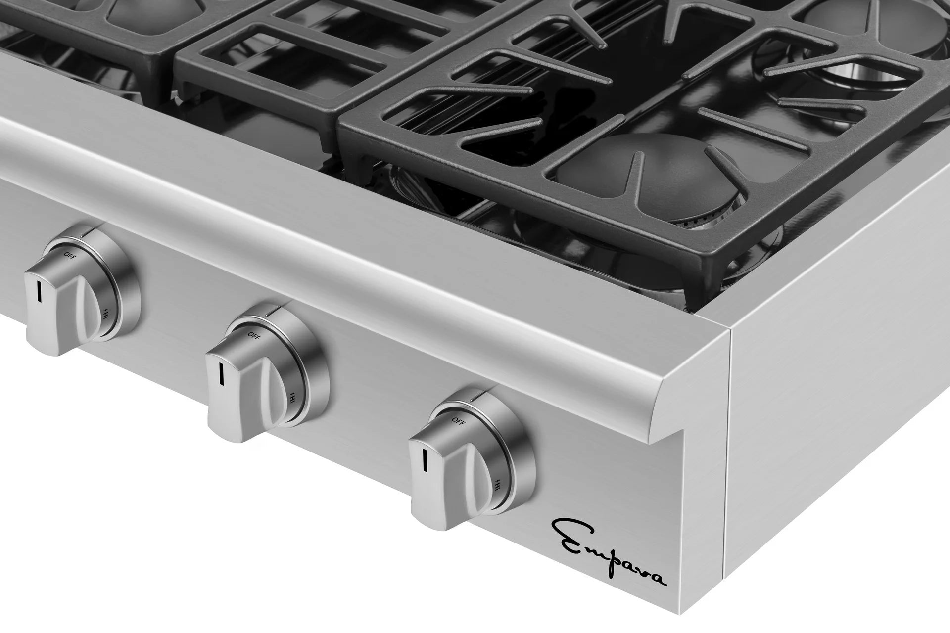 30 in. Stainless Steel Slide-in Natural Gas Rangetop with 4 Burners I2490
